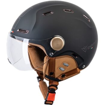 Demm NTA snorfietshelm Mat-zwart 22100.