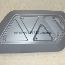 ZIJSCHERM NQIX150 500 BI RH MAT GRIJS