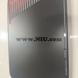 ZIJSCHERM NQIX150 500 BU RH MAT ZWART