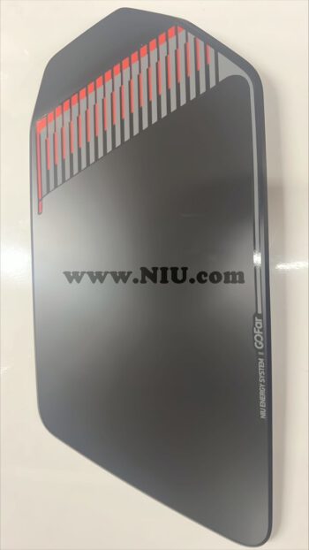 ZIJSCHERM NQIX150 500 BU RH MAT ZWART