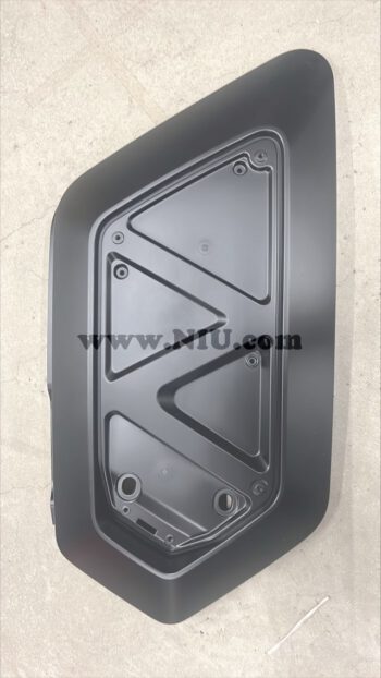 ZIJSCHERM NQIX150 500 BI LH MAT ZWART