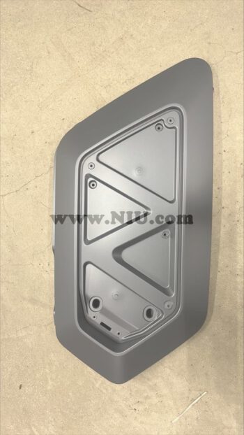 ZIJSCHERM NQIX150 500 BI LH MAT GRIJS